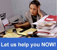 let us help you NOW!