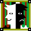 two opposite faces