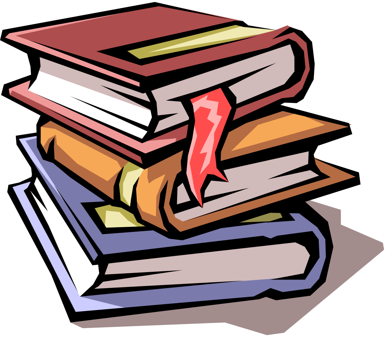 stack of books