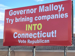 Governor Malloy, try brining companies into Connecticut.