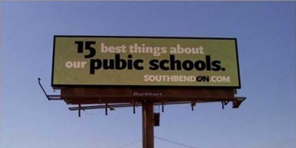 Public not pubic schools