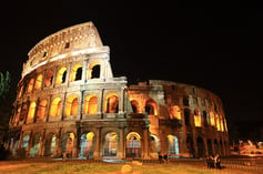 the Roman Colesseum