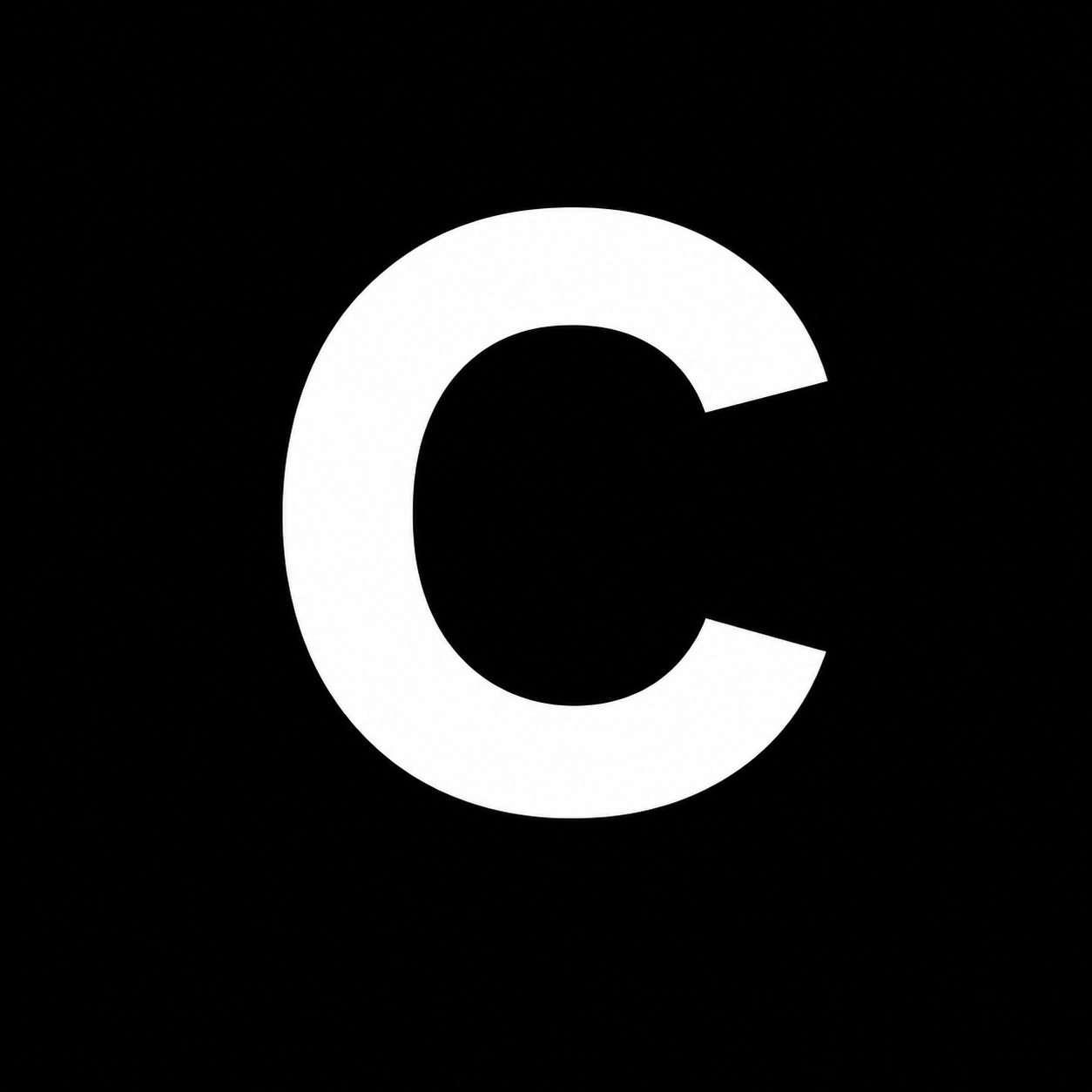 Black Background Text-C